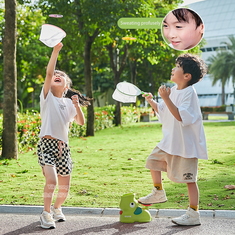Flying Disc Air Rocket Launche - Kids Outdoor Play Area ulasan dan harga