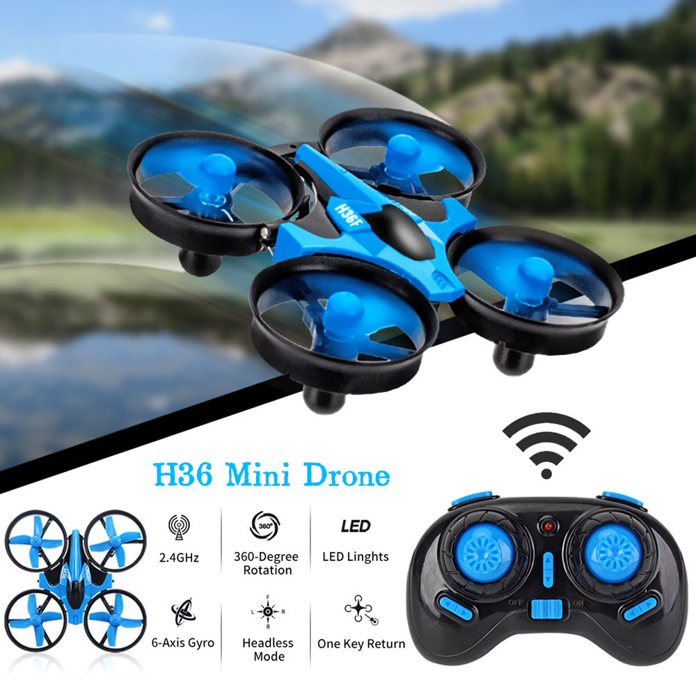 JJRC H36 Mini Rc Drone 4ch 6-A - Kids Outdoor Exercise Equipment ulasan dan harga