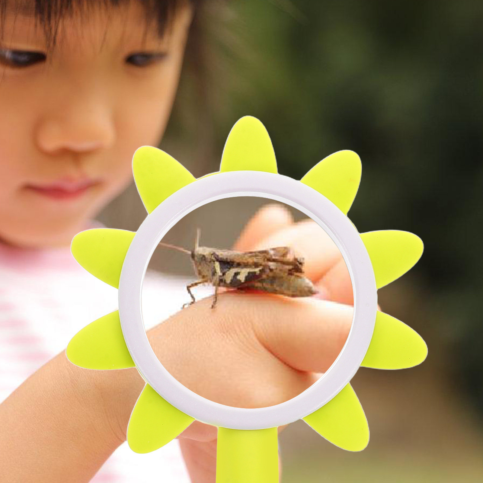 Kids Magnifying Glass 10X Port - Kids Outdoor Learning Activities ulasan dan harga