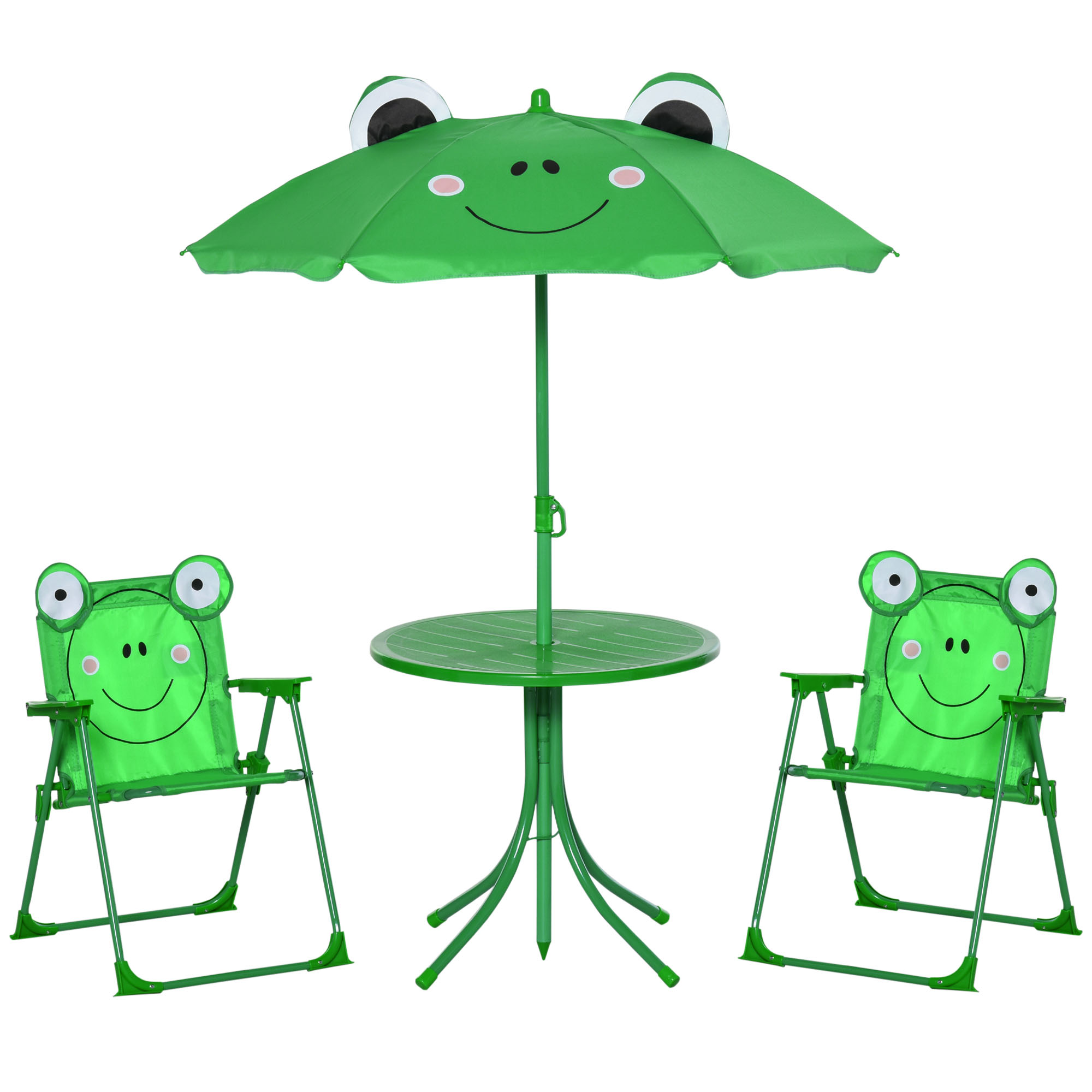 Fun Portable Kids Folding Tabl - Kids Outdoor Table And Chairs With Umbrella ulasan dan harga