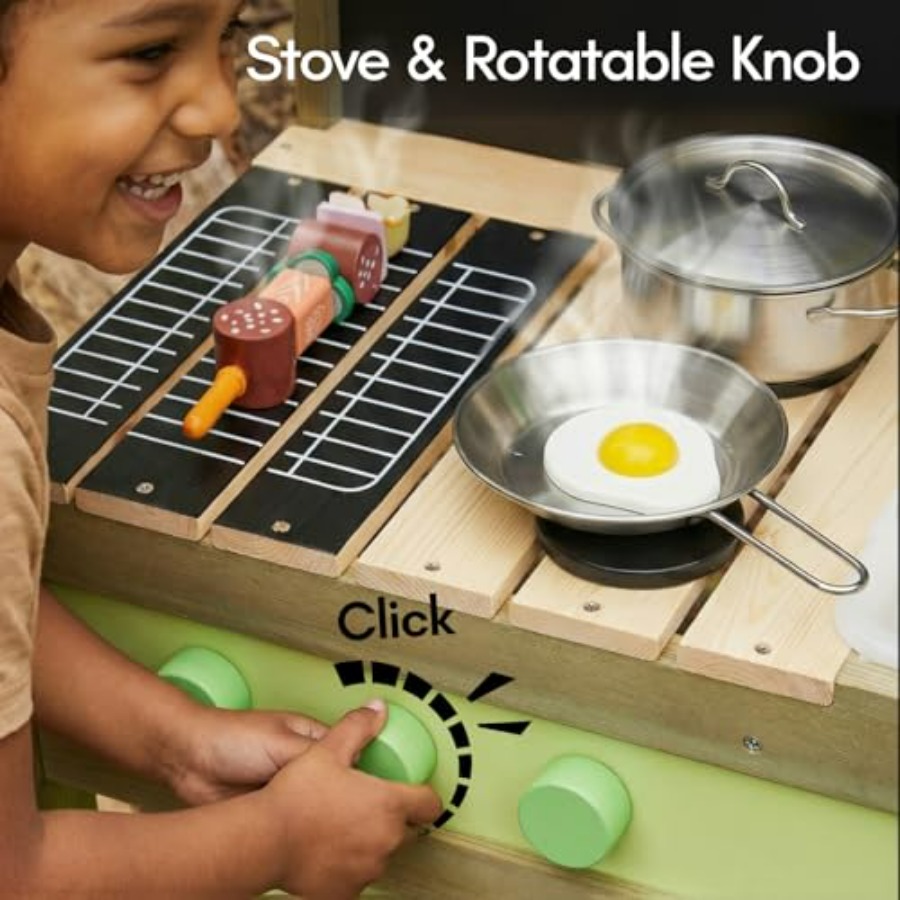 Outdoor mud kitchen for kids:  - Kids Outdoor Mud Table ulasan dan harga
