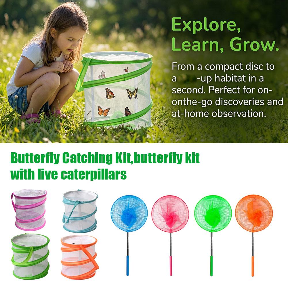Kids Butterfly Catching Kit Fo - Kids Outdoor Net ulasan dan harga