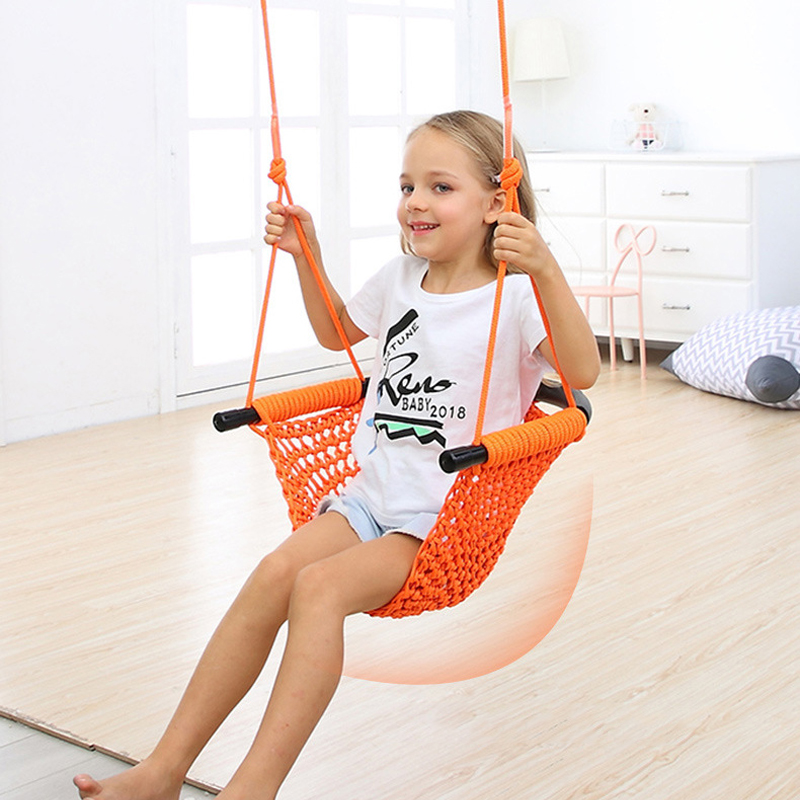 Portable Kid Garden Swing Chai - Kids Outdoor Hanging Chair ulasan dan harga