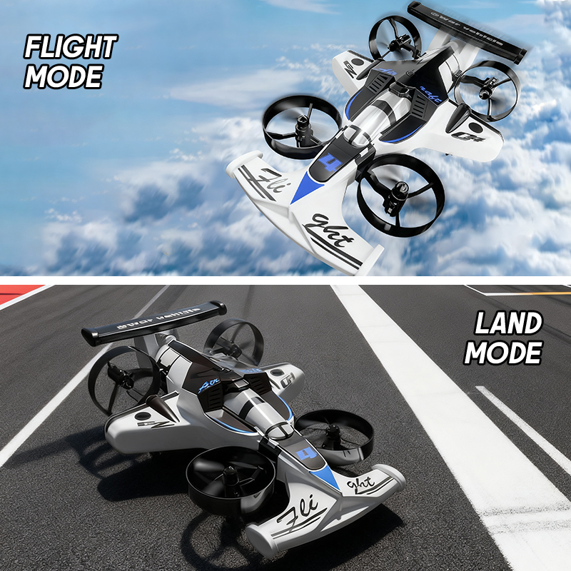 2in1 Mini Drone Air-Ground Fly - Kids Outdoor Exercise Equipment ulasan dan harga