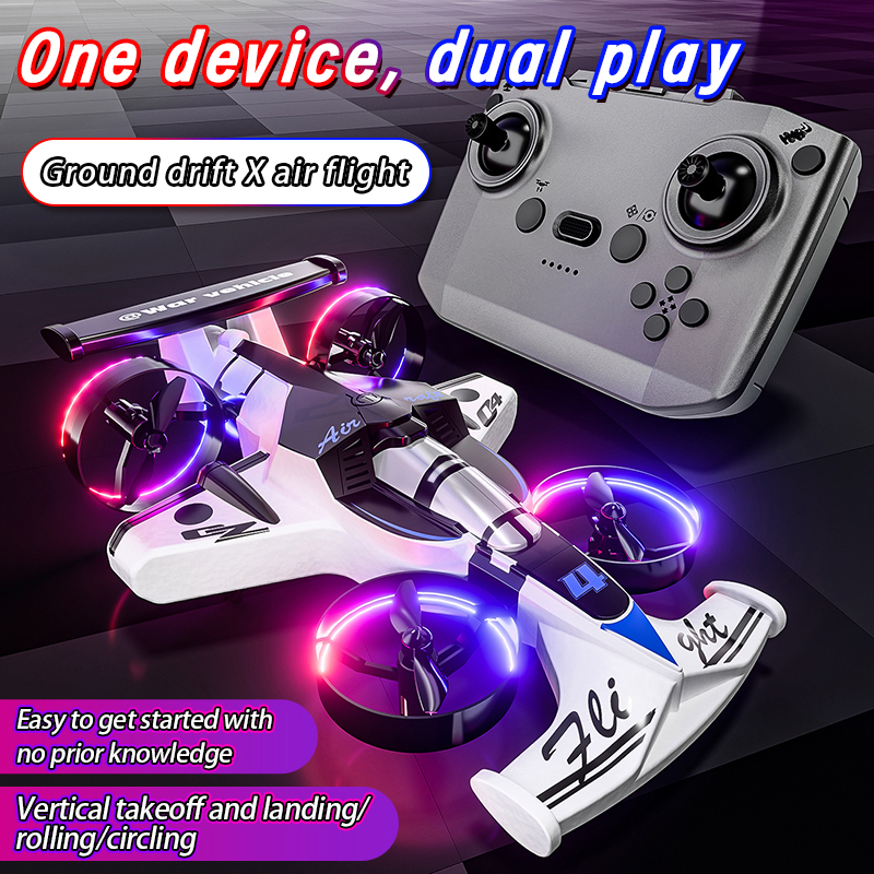 2in1 Mini Drone Air-Ground Fly - Kids Outdoor Exercise Equipment ulasan dan harga