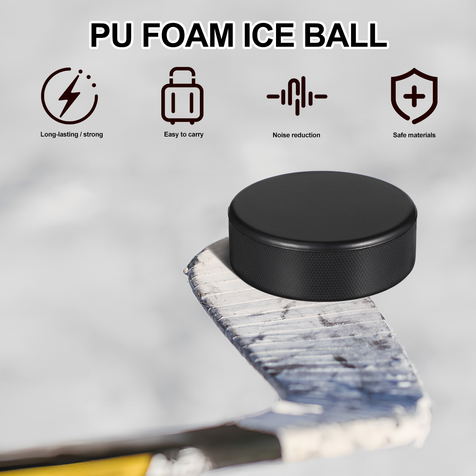 6Pcs Foam Ice Hockey Pucks Lig - Kids Outdoor Hockey Sticks ulasan dan harga
