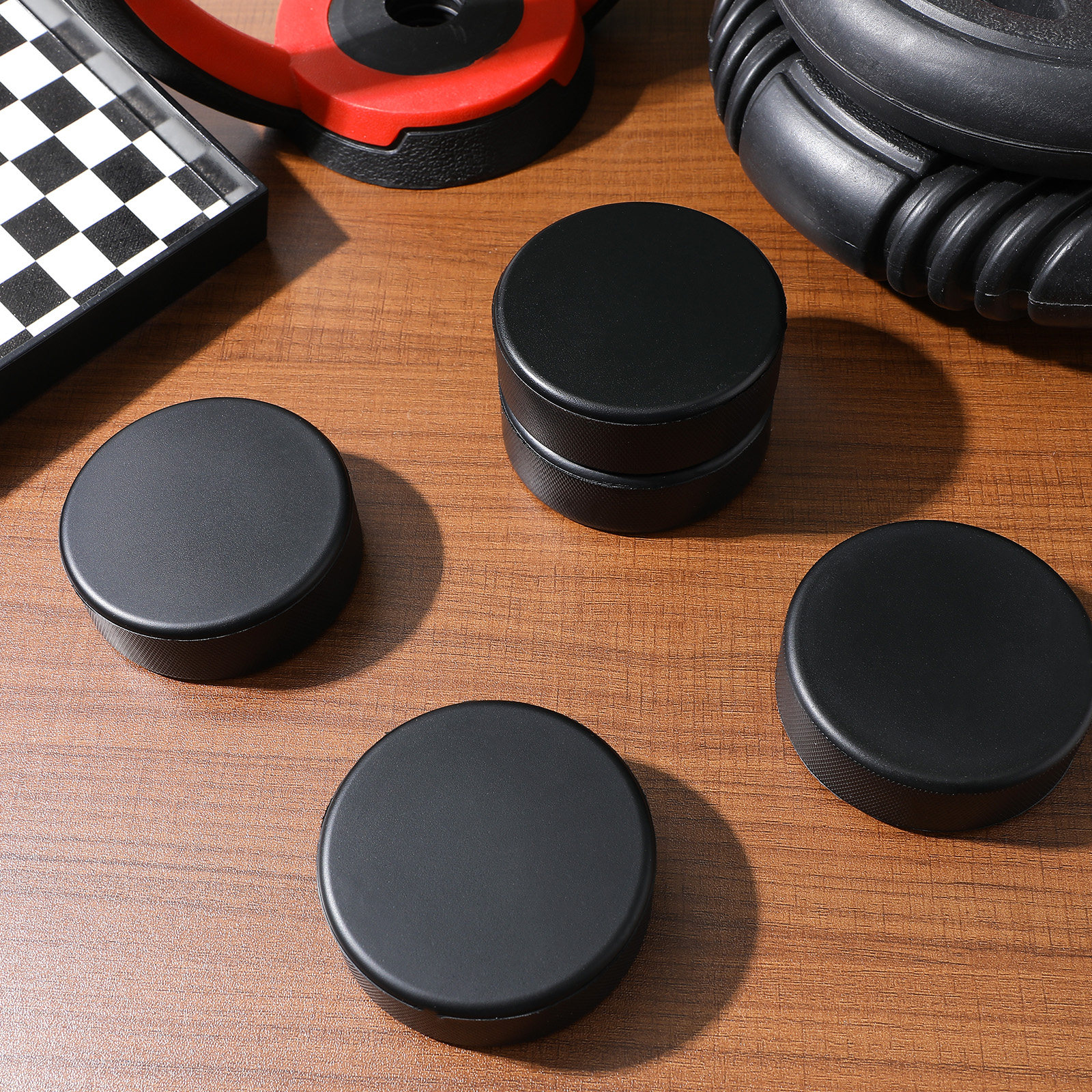 6Pcs Foam Ice Hockey Pucks Lig - Kids Outdoor Hockey Sticks ulasan dan harga