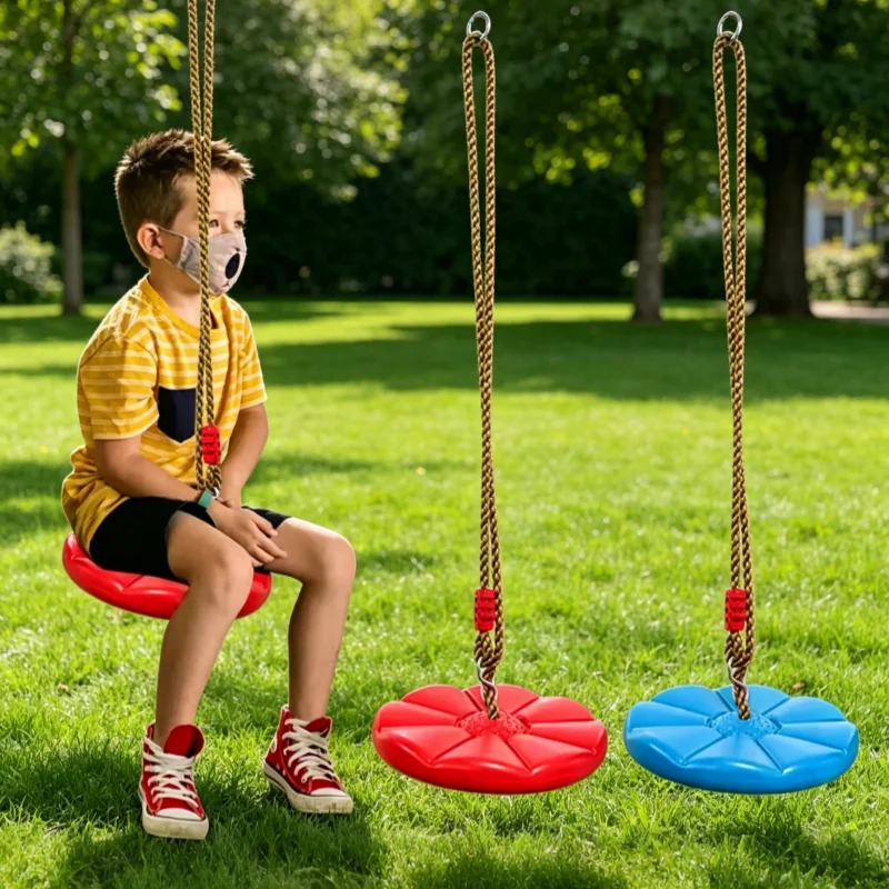Thickened Octagonal Petal Shap - Kids Outdoor Hanging Chair ulasan dan harga