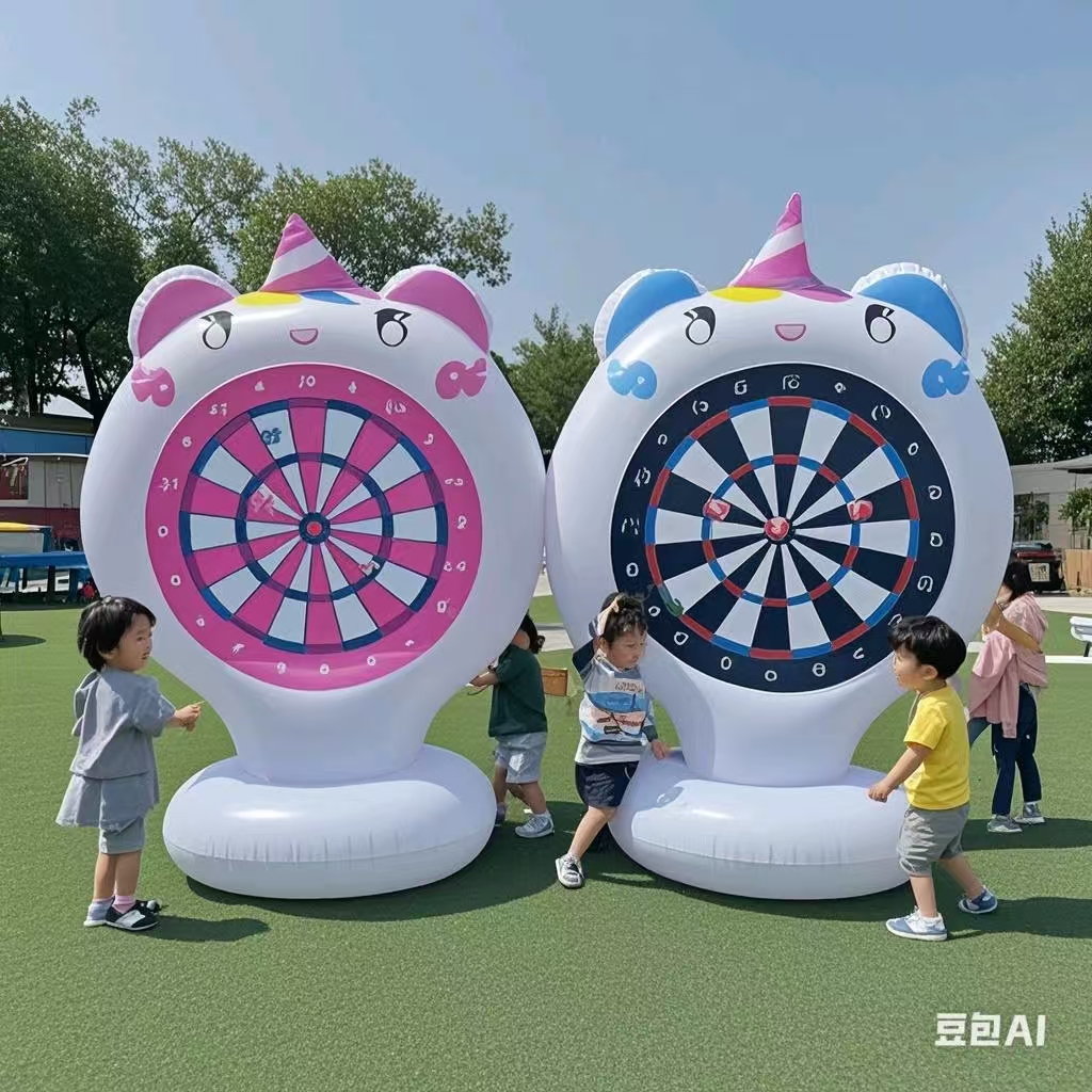 Inflatable Unicorn Throwing Ga - Outdoor Games For Kids ulasan dan harga