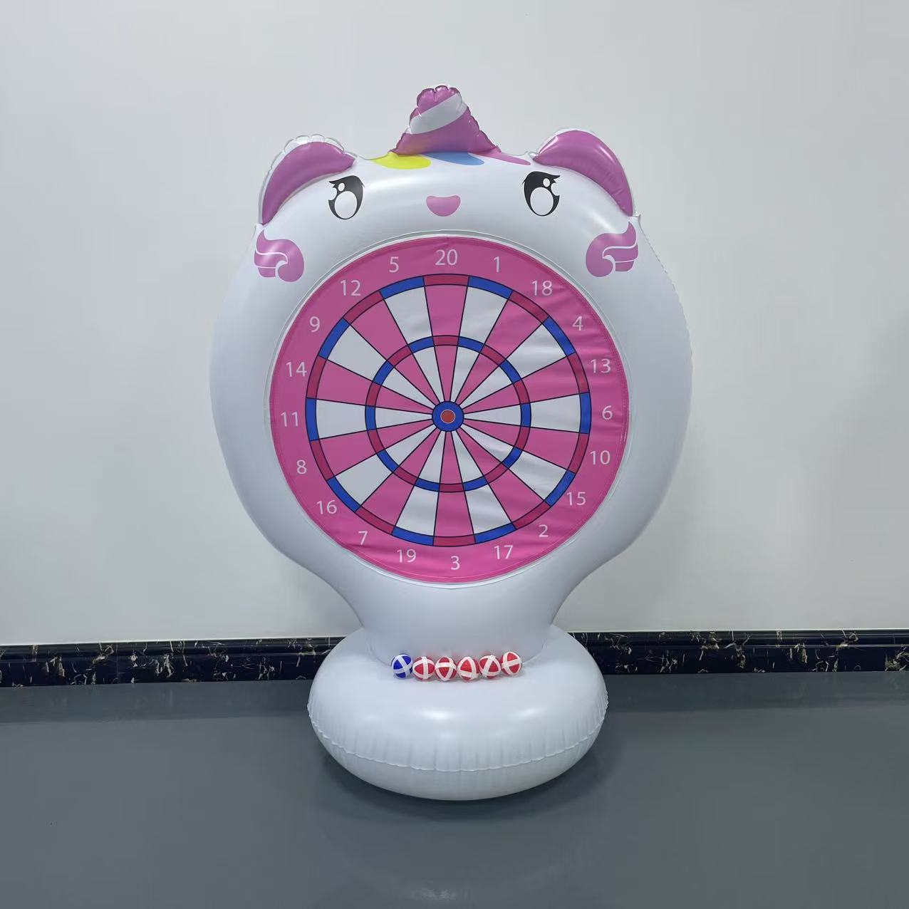 Inflatable Unicorn Throwing Ga - Outdoor Games For Kids ulasan dan harga