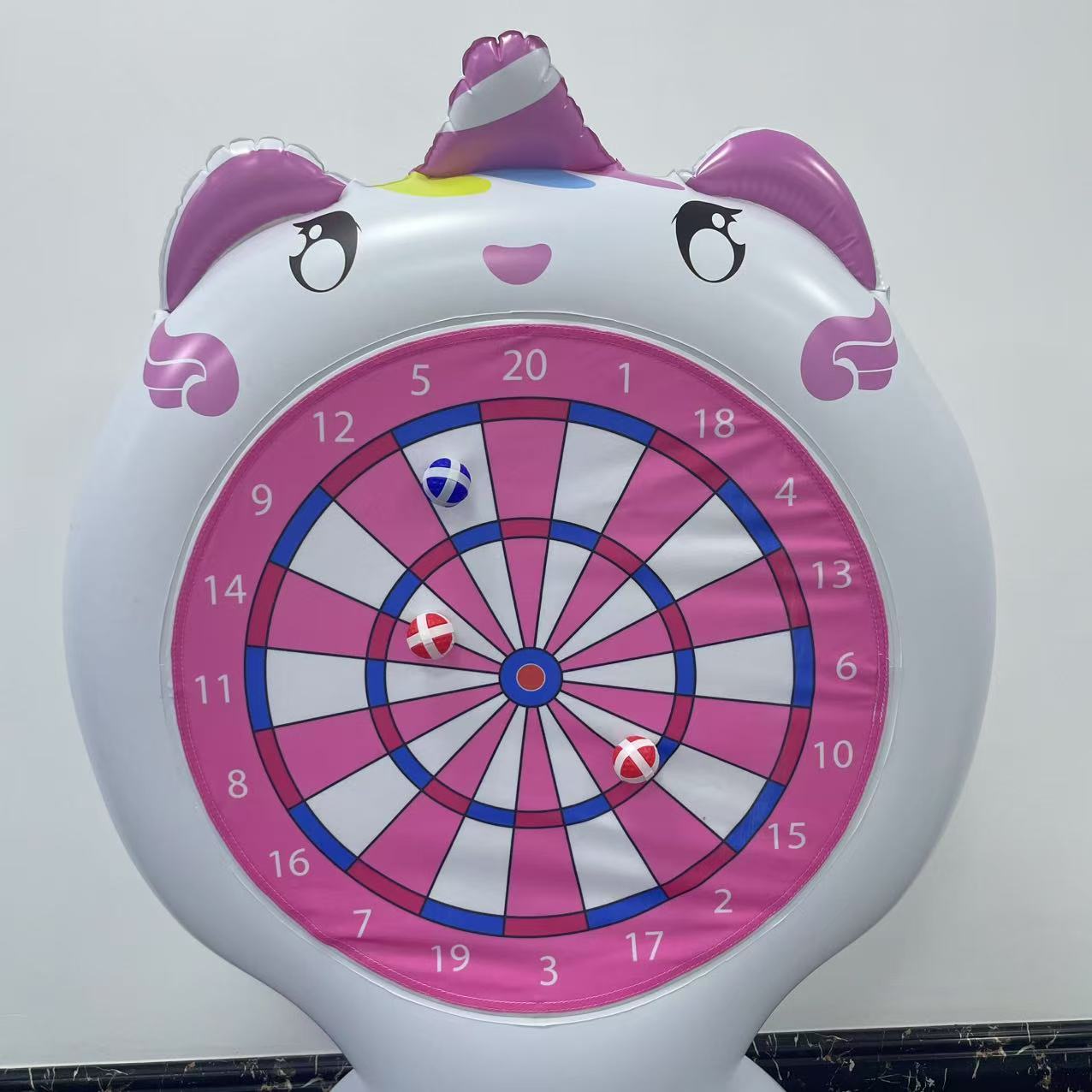 Inflatable Unicorn Throwing Ga - Outdoor Games For Kids ulasan dan harga