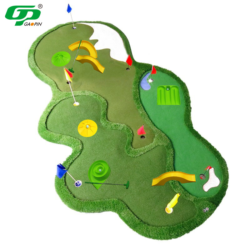 Mini Golf Course Set Indoor/Ou - Outdoor Games For Kids ulasan dan harga