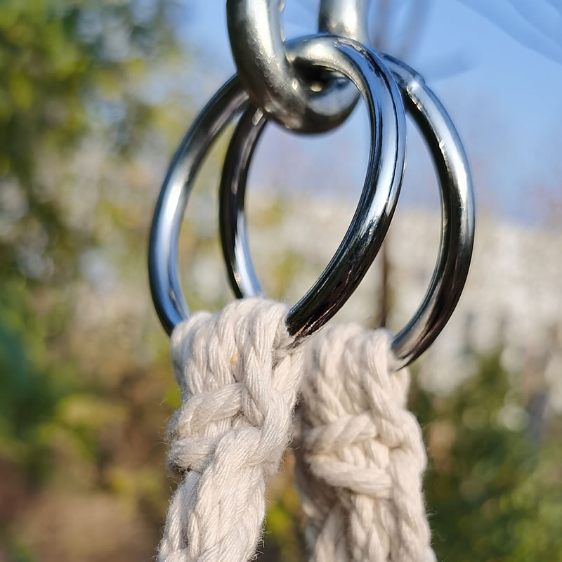 2025 Nordic Garden Handmade Kn - Kids Outdoor Hanging Chair ulasan dan harga