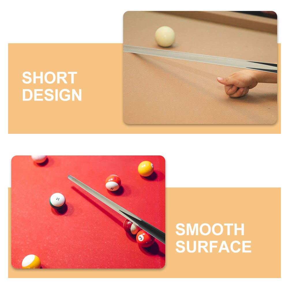3Pcs Mini Pool Cue Short Woode - Kids Outdoor Wooden Table ulasan dan harga