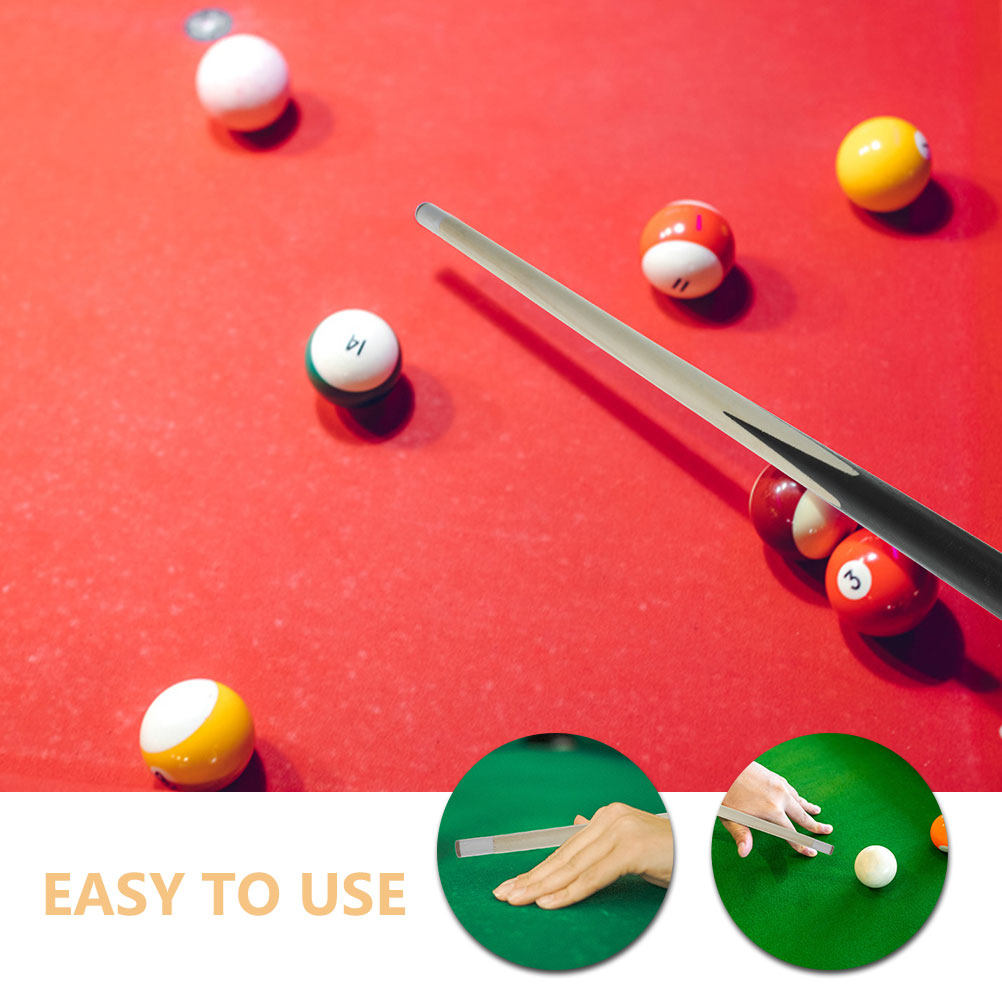 3Pcs Mini Pool Cue Short Woode - Kids Outdoor Wooden Table ulasan dan harga