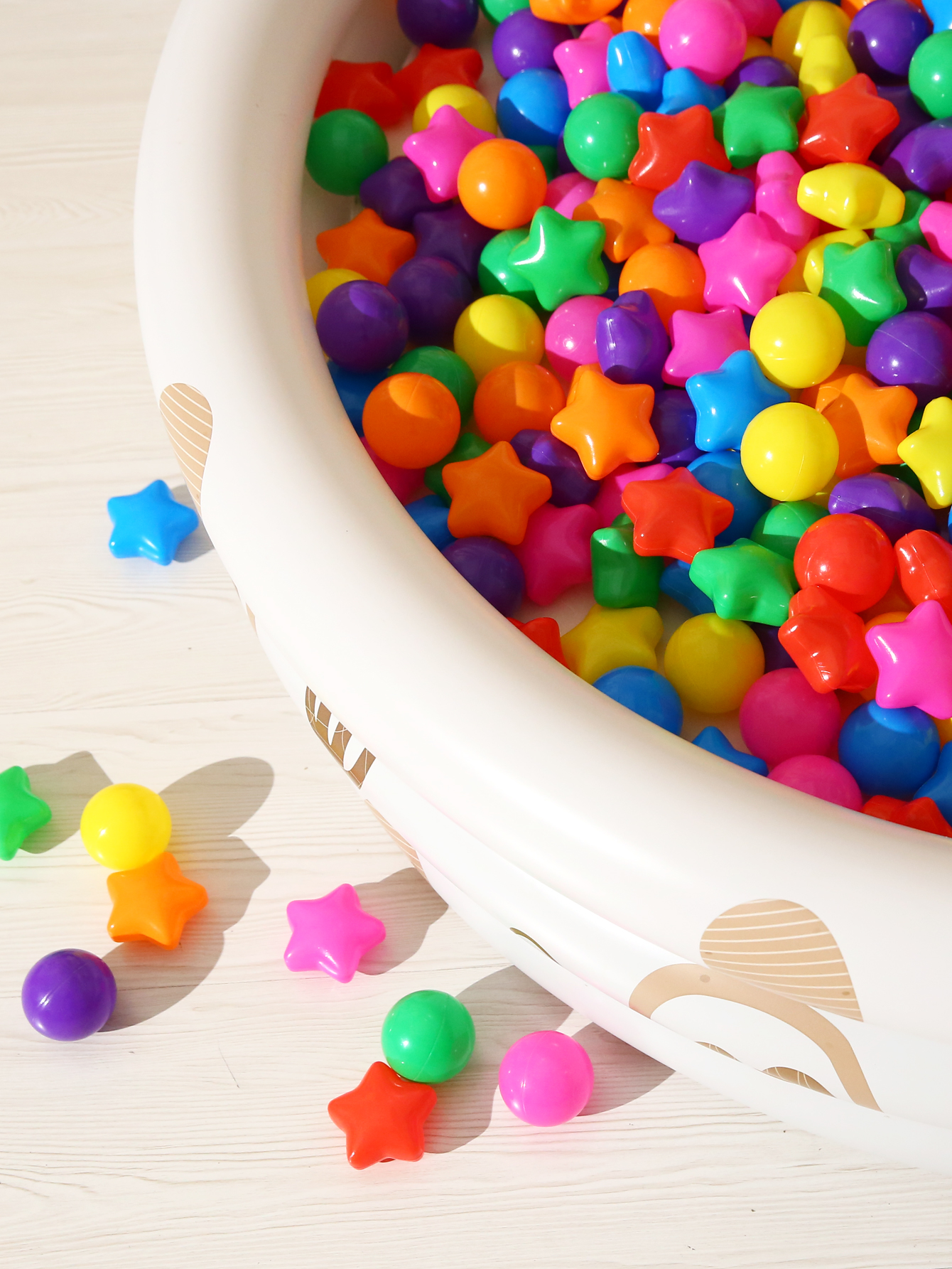 Crush Proof Ball Pit Ball Pack - Kids Outdoor Play Table ulasan dan harga